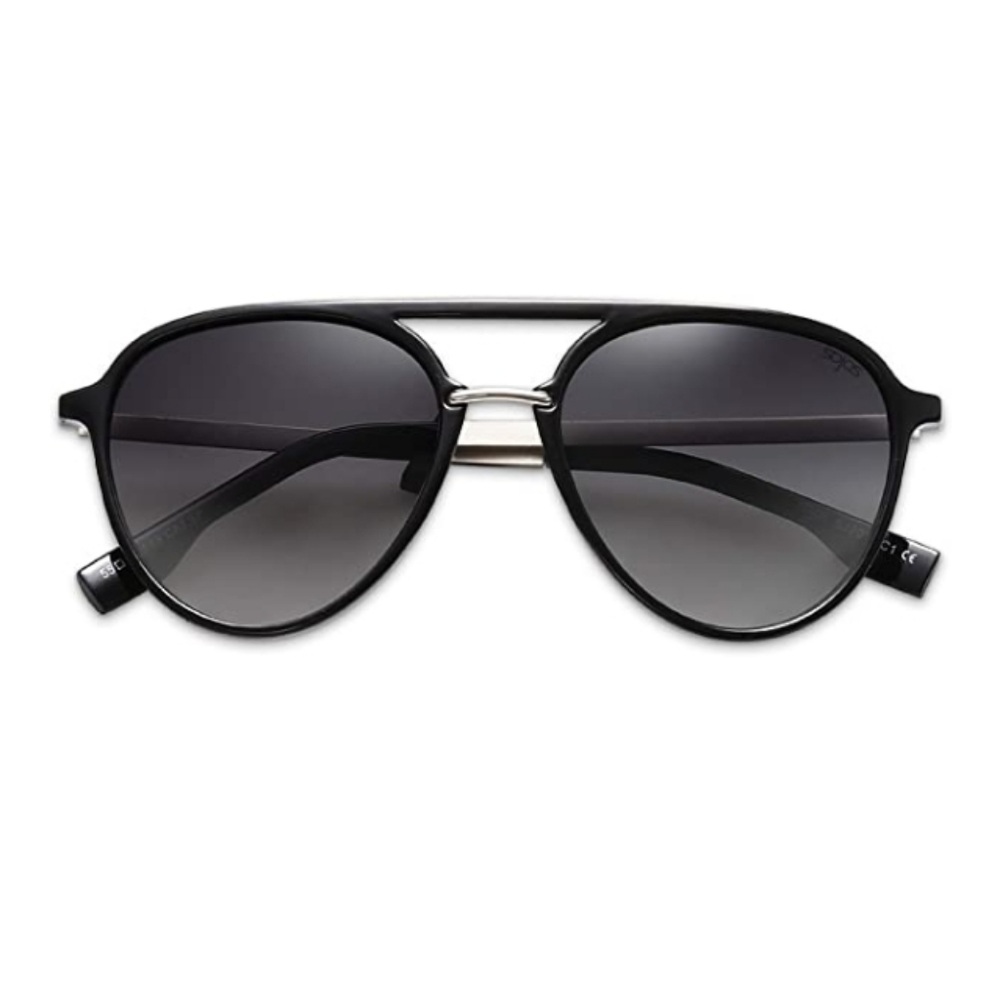 🕶Black Double Bridge Polarized Sunglasses for Women Men